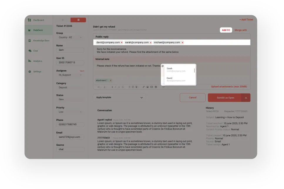 Collaboration with Your Team